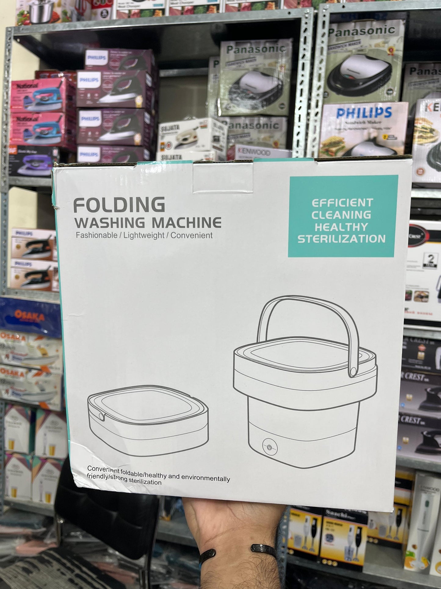 🔥 5 Litre Foldable Washing Machine 🔥