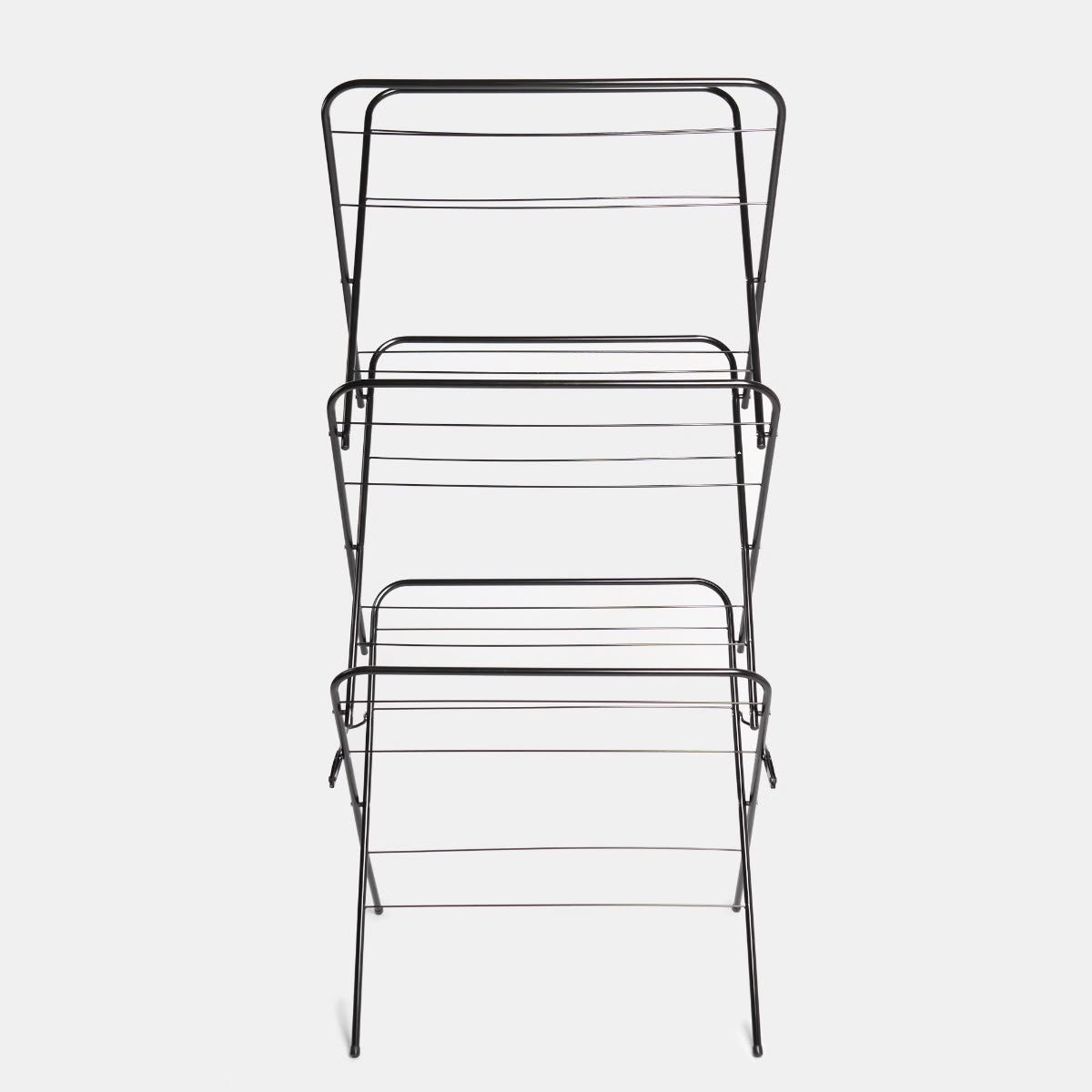 π 3 Tier Zigzag Shape Cloth Drying & Airer Rack π