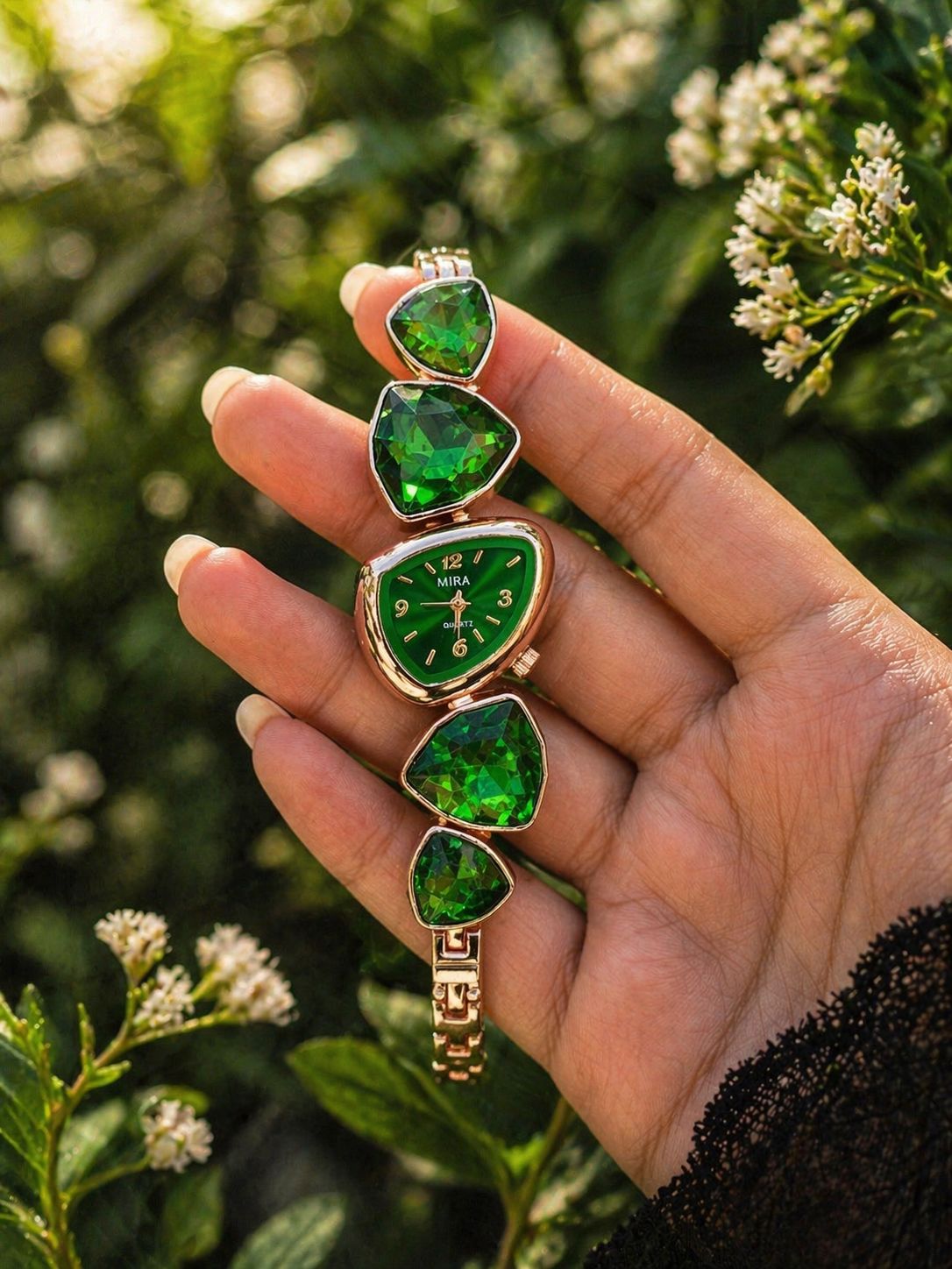✨ Fancy Big Stone Ladies Watch ✨