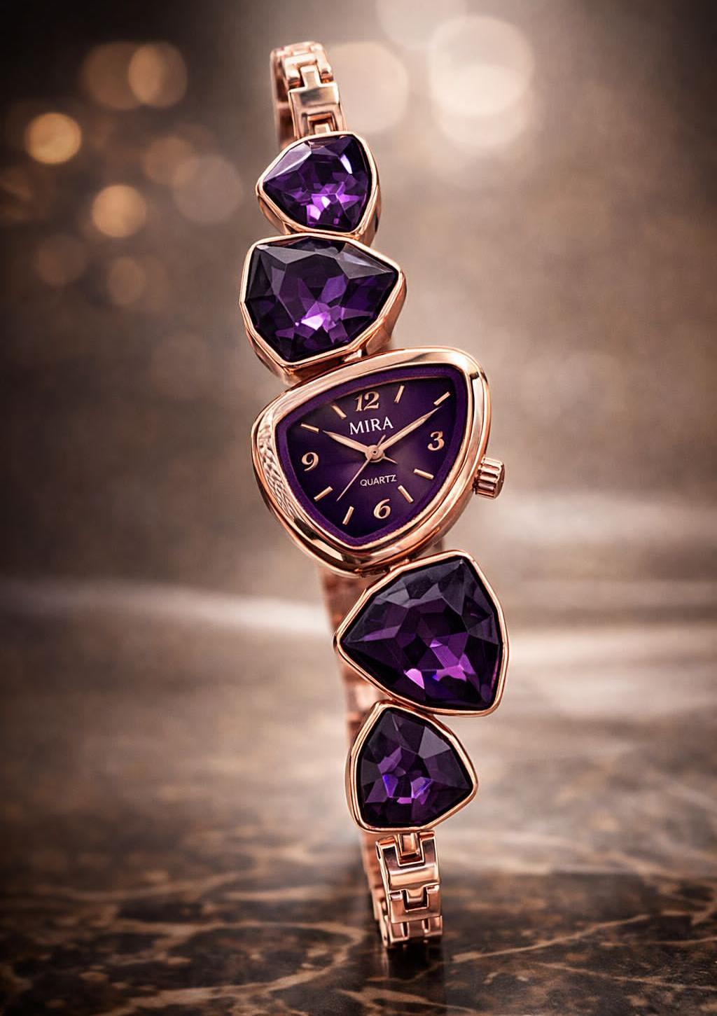 ✨ Fancy Big Stone Ladies Watch ✨