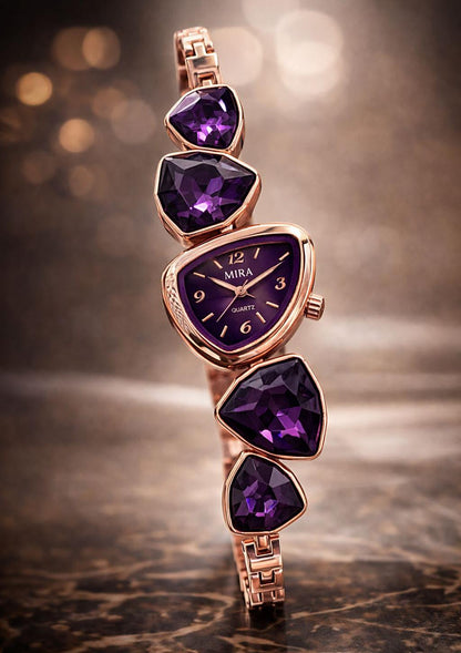 ✨ Fancy Big Stone Ladies Watch ✨