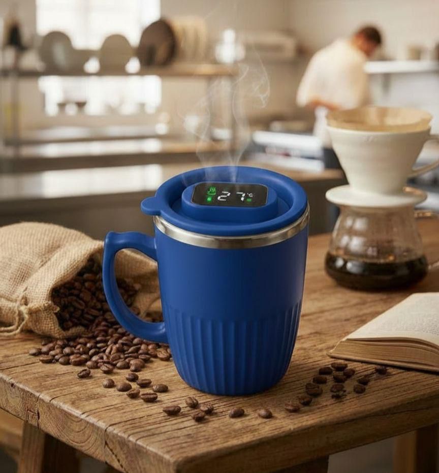 ✨ Smart LED Temperature Coffee Mug ✨