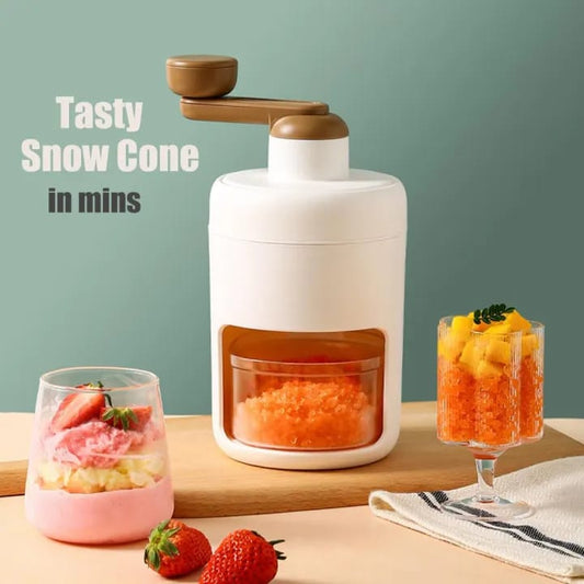 ❄️ Manual Ice Crusher & Shaved Ice Machine ❄️ 🍧 Portable Gola Maker | Snow Ice Shaver