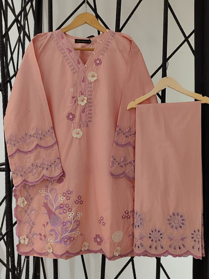✨ Luxury Cotton Co-Ords Set – Embroidered Collection ’26 ✨