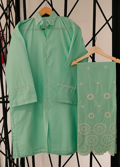 ✨ Luxury Cotton Co-Ords Set – Embroidered Collection ’26 ✨