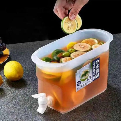 🍋✨ Water Jug with Faucet – Refreshing Drink Dispenser ✨🍋