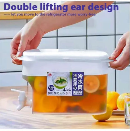 🍋✨ Water Jug with Faucet – Refreshing Drink Dispenser ✨🍋