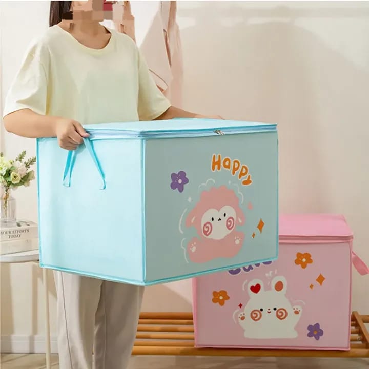 🐻✨ Cartoon Quilt & Storage Organizer Bag ✨🐻