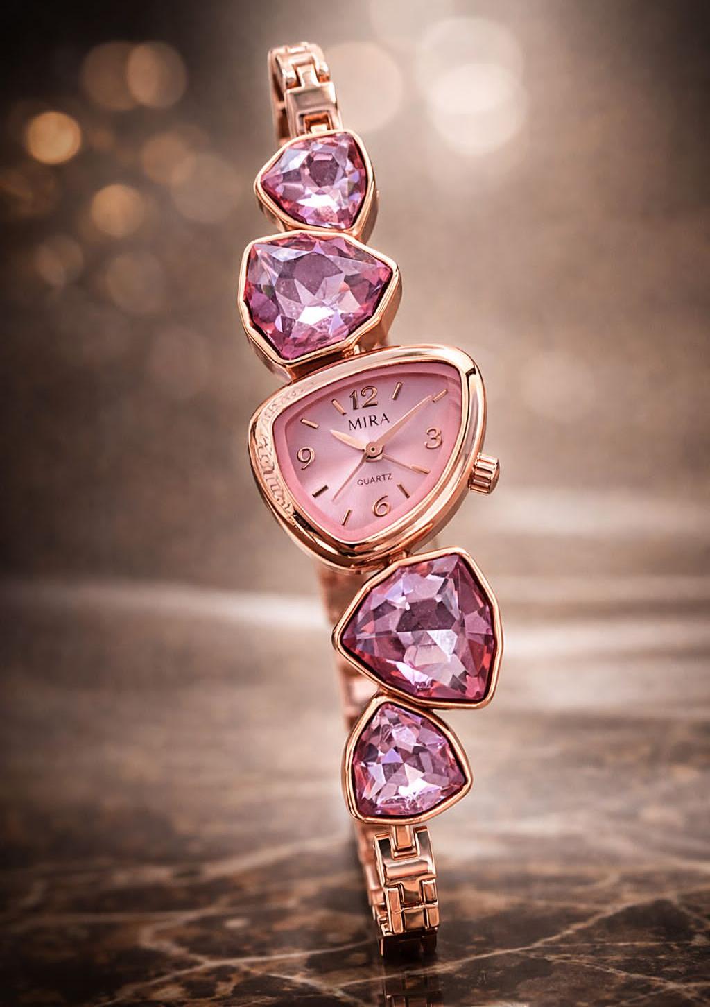 ✨ Fancy Big Stone Ladies Watch ✨