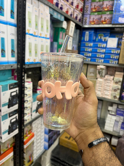 ✨ OHO 450ml Big Glass Cup ✨ 🇨🇳