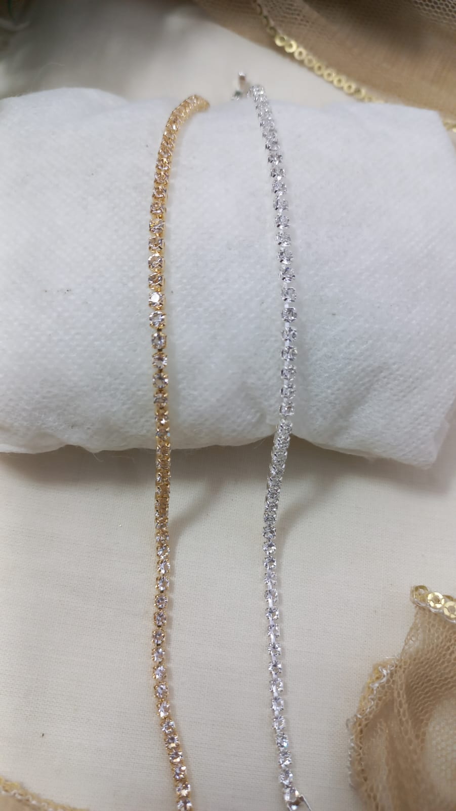 ✨ Delicate Stone Chain Bracelet Collection ✨