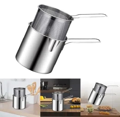 ✨ Multipurpose Stainless Steel Fries Fryer 🍟
