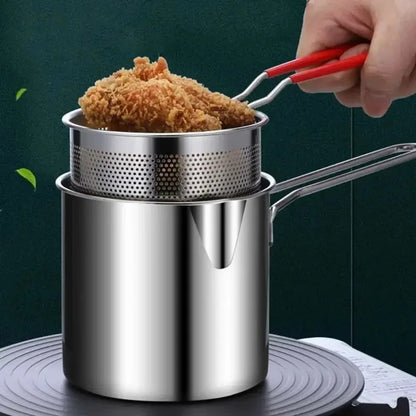 ✨ Multipurpose Stainless Steel Fries Fryer 🍟