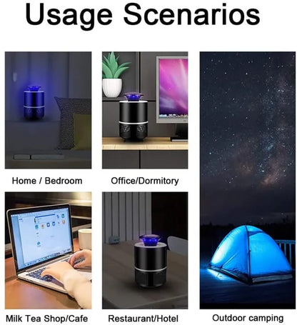 ✨ Electric Mosquito Killer – USB UV Lamp 🦟⚡