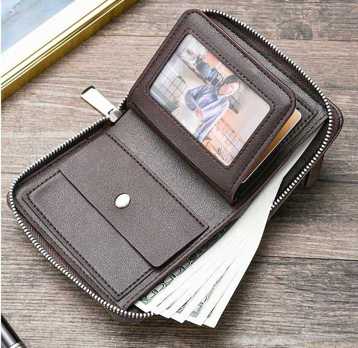 ✨ Classic Spacious Zip Wallet with Cardholder ✨