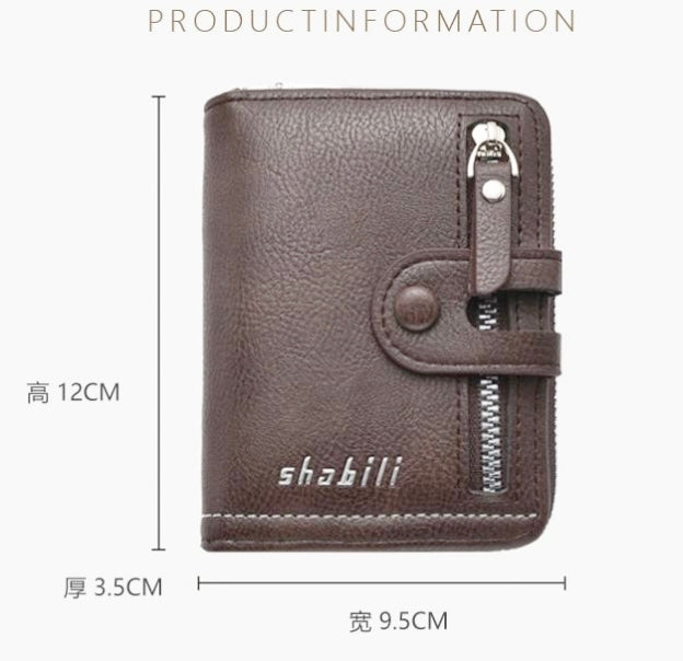 ✨ Classic Spacious Zip Wallet with Cardholder ✨