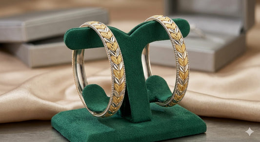 💫 High Quality 2 Tone Bangle Kara Set 💫