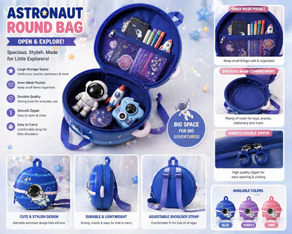 ✨ Cute Astronaut Kids Bag 🚀 ✨