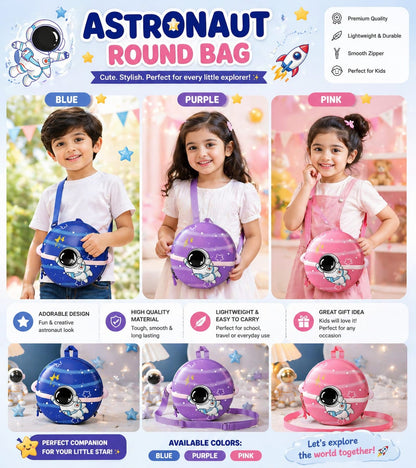 ✨ Cute Astronaut Kids Bag 🚀 ✨