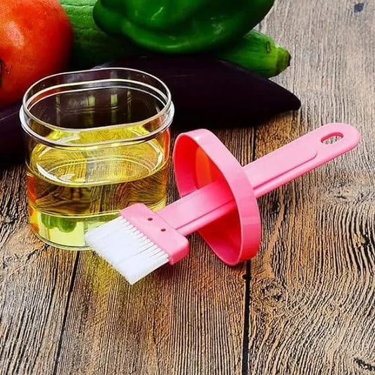 ✨ Oil Brush with Bottle Dispenser ✨