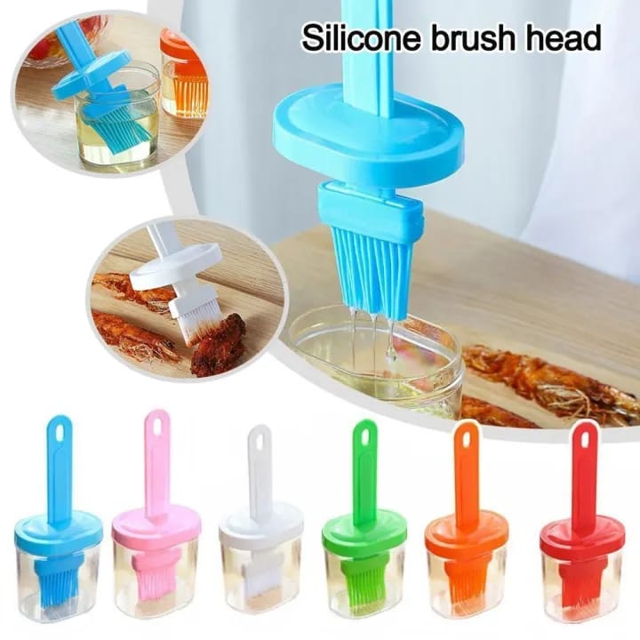 ✨ Oil Brush with Bottle Dispenser ✨