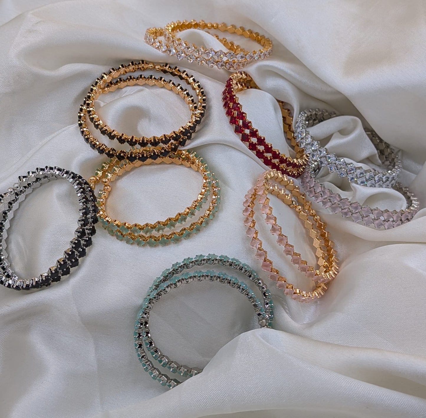 ✨ Gold Plated 2 Piece Bangle Set ✨