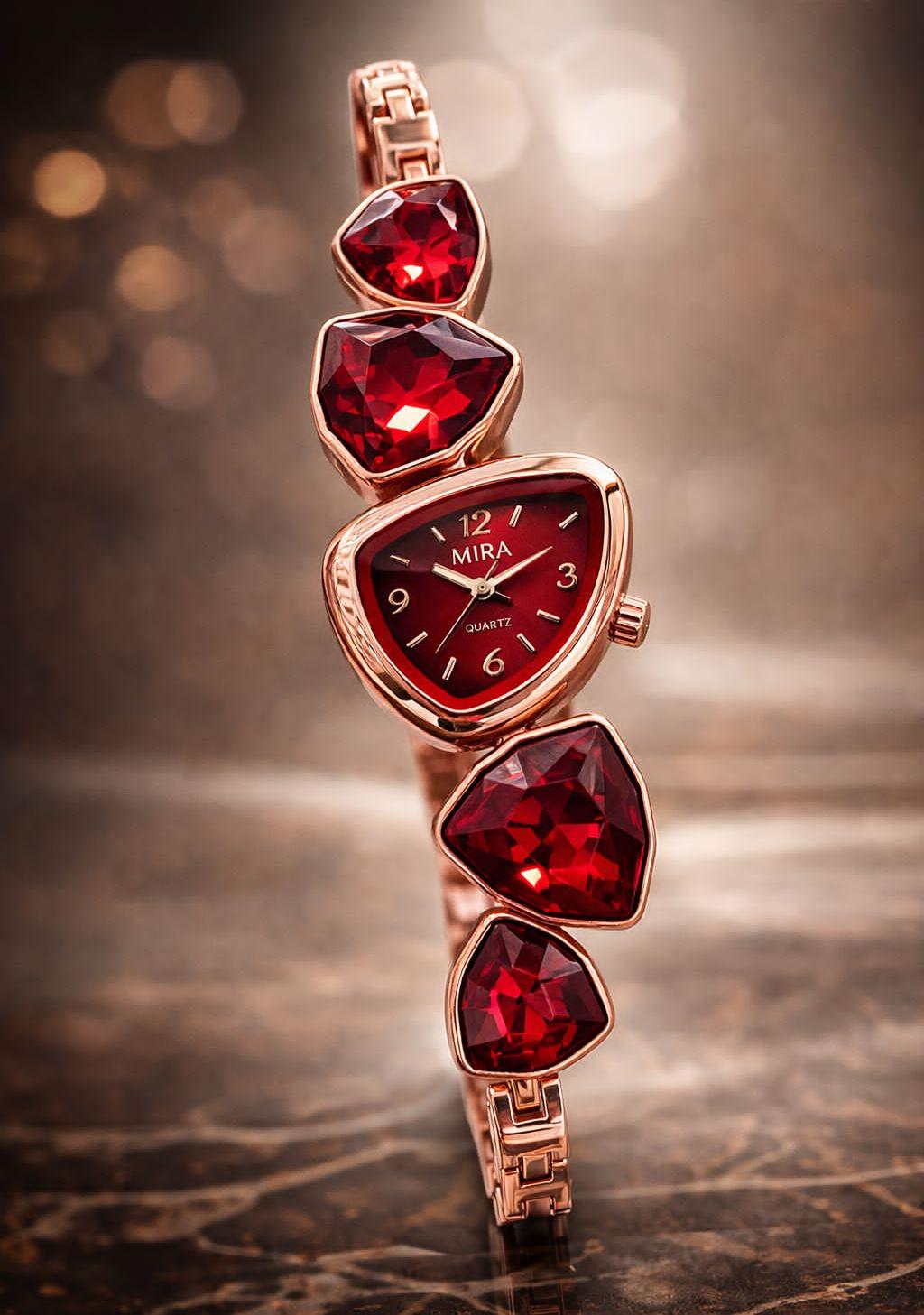 ✨ Fancy Big Stone Ladies Watch ✨