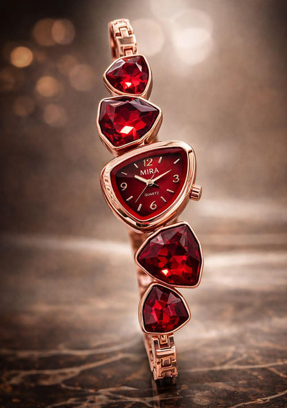 ✨ Fancy Big Stone Ladies Watch ✨