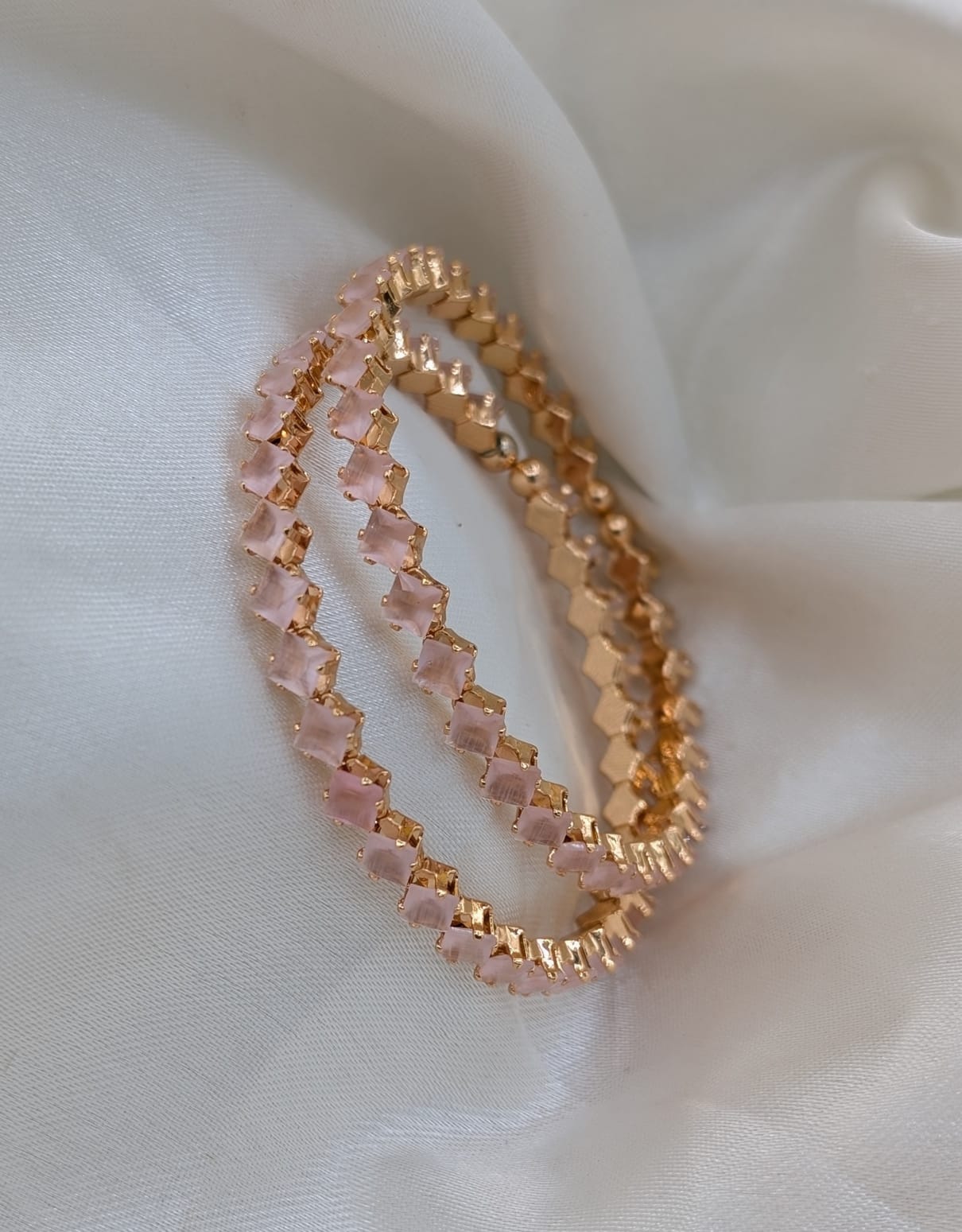 ✨ Gold Plated 2 Piece Bangle Set ✨