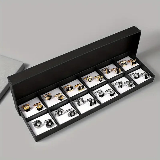 ✨ 12 Piece Cufflinks Gift Set 🎁✨