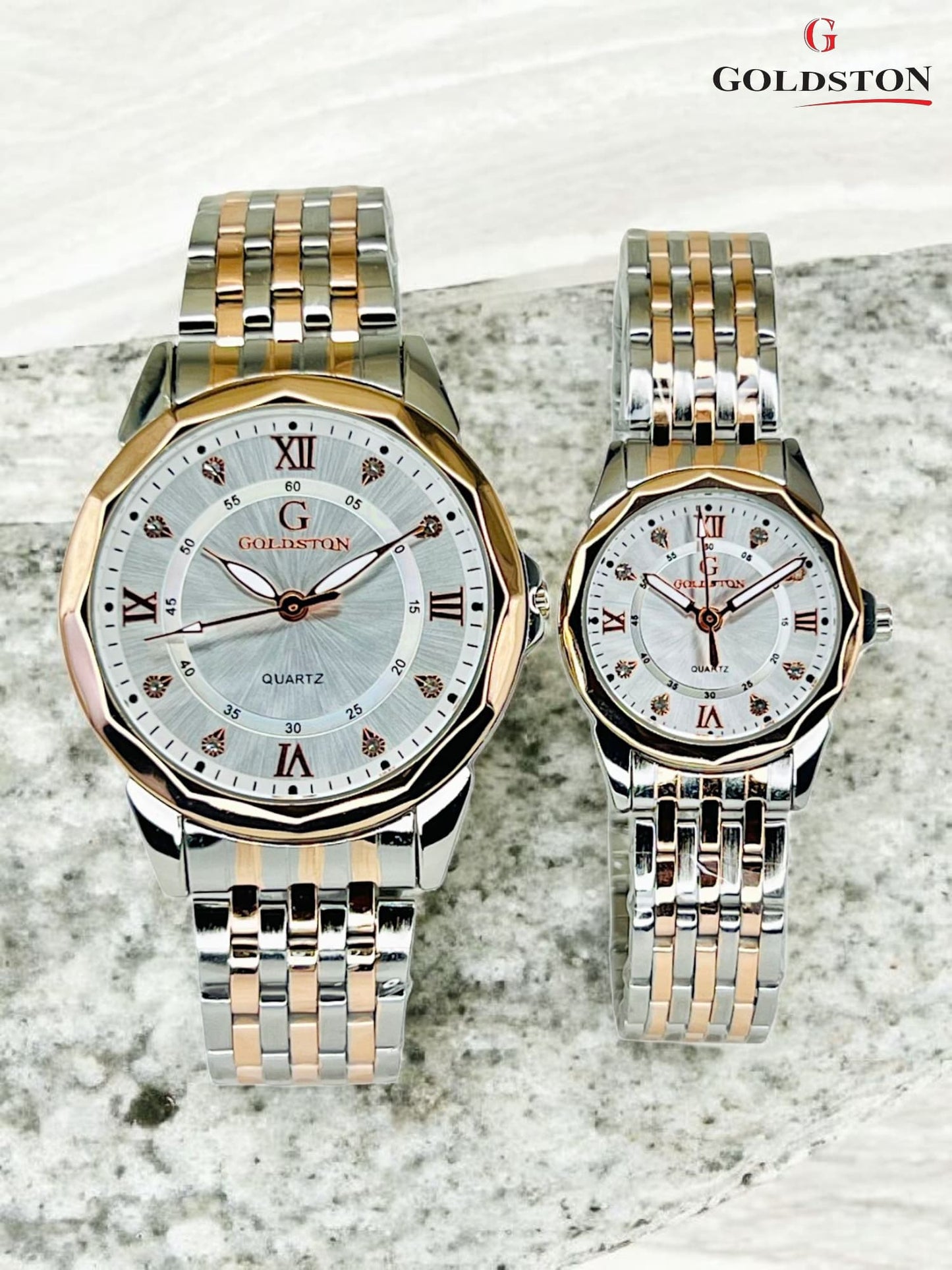 ✨ New Arrival – Goldston Pair Watch Set ✨