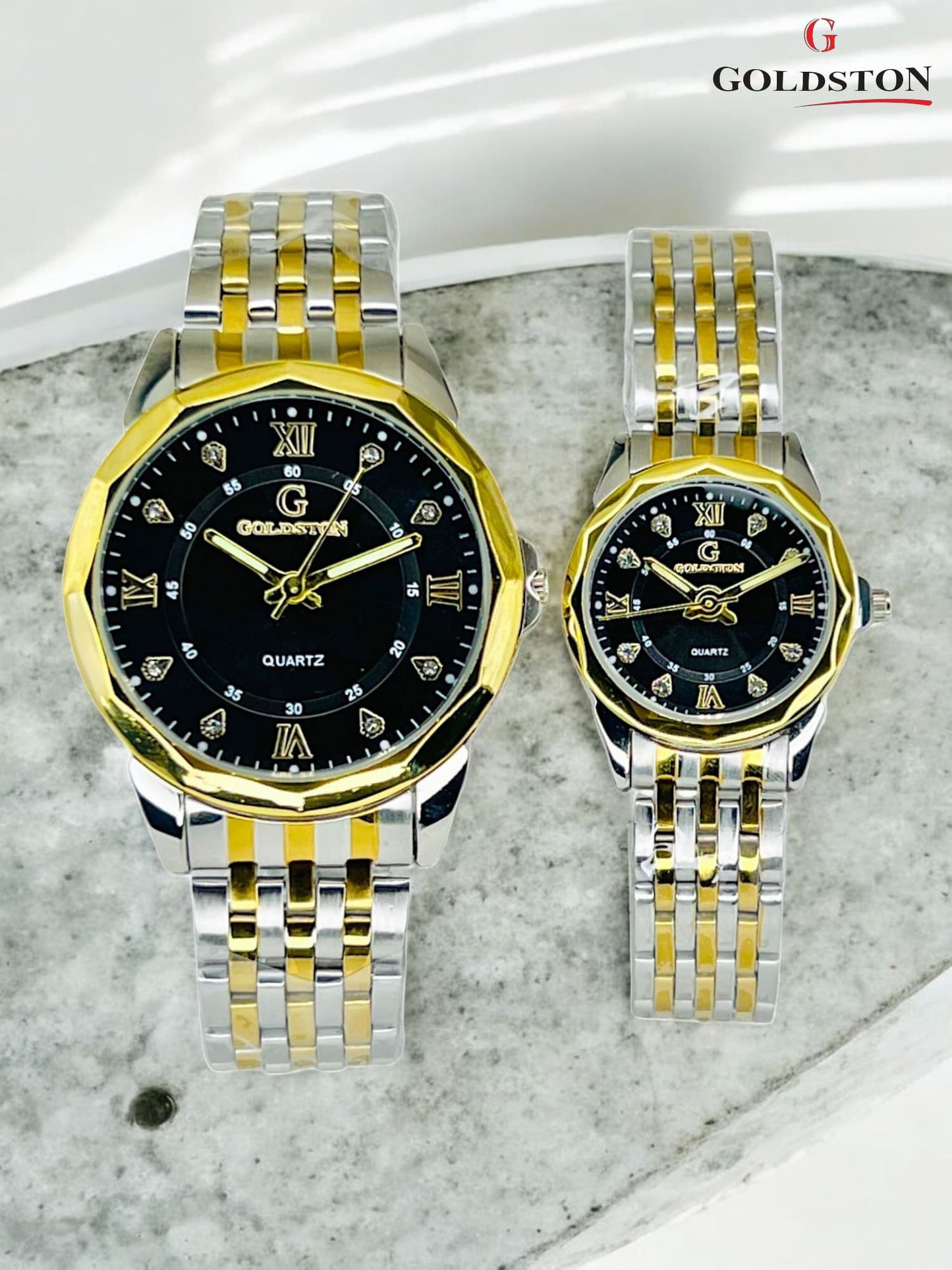 ✨ New Arrival – Goldston Pair Watch Set ✨