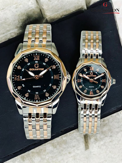✨ New Arrival – Goldston Pair Watch Set ✨