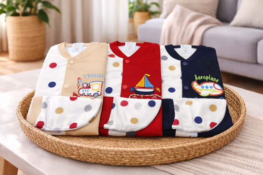 ✨ 3 Suits Baby Set – Premium Quality 👶✨