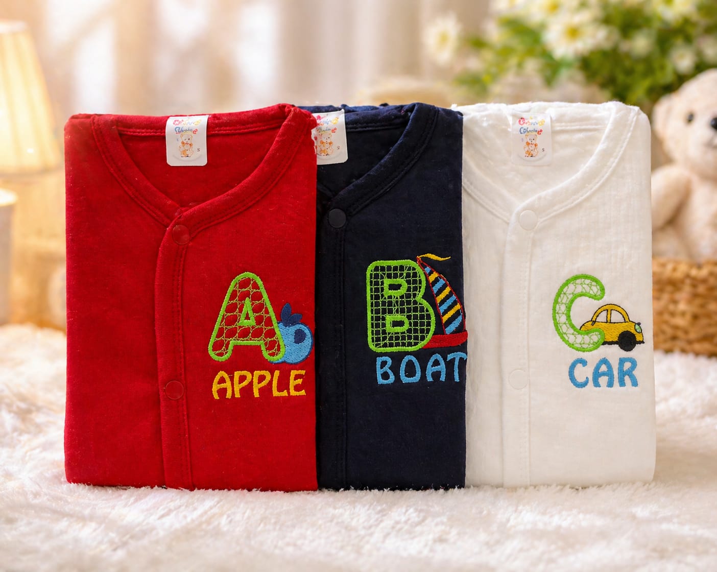 ✨ 3 Suits Baby Set – Premium Quality 👶✨