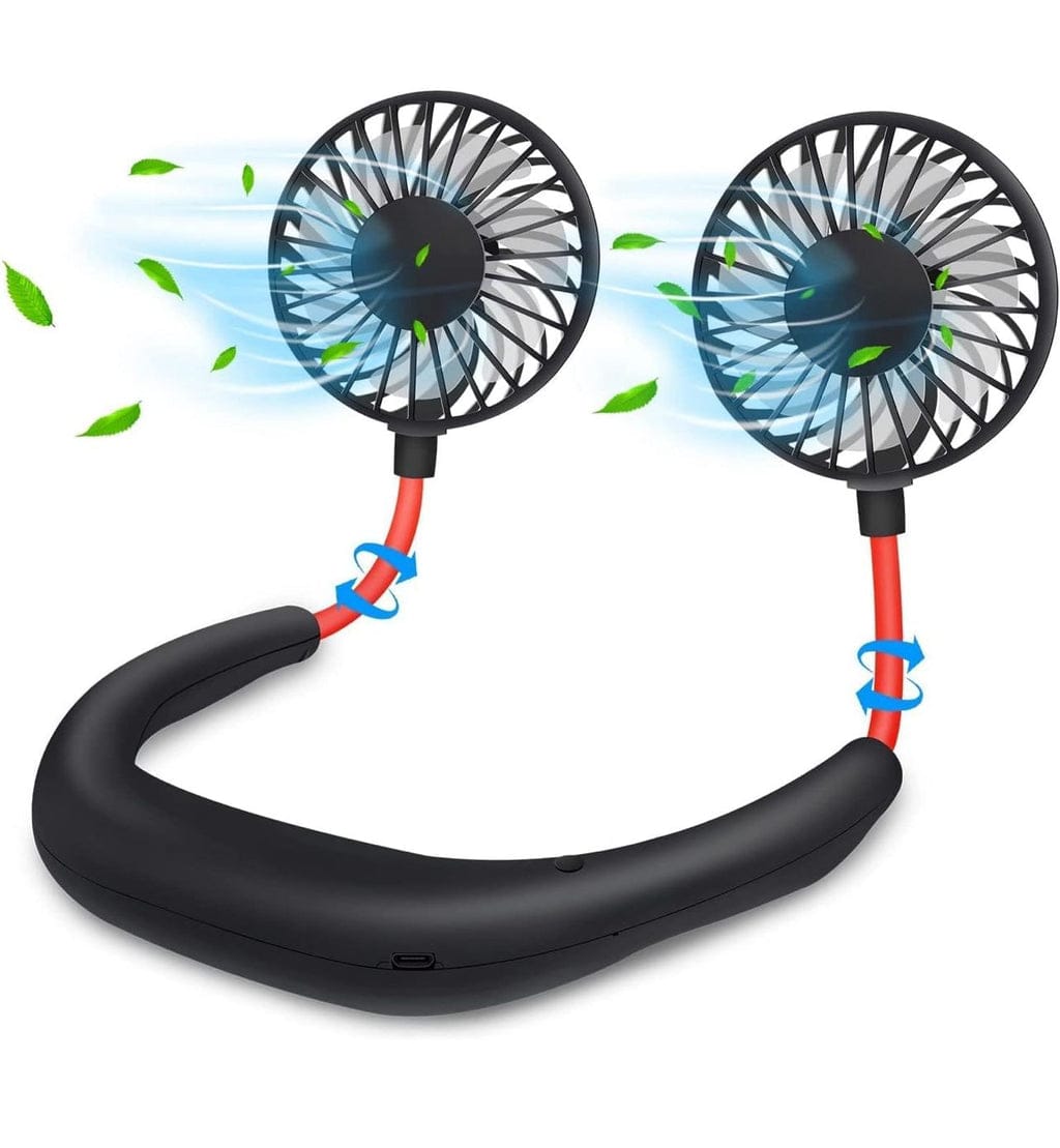 ✨ Rechargeable Seven Wing Neck Fan ❄️✨
