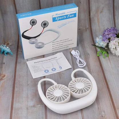 ✨ Rechargeable Seven Wing Neck Fan ❄️✨