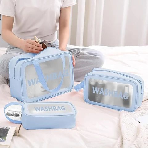 ✨ 3PCS Imported Waterproof Wash Bag Set ✨