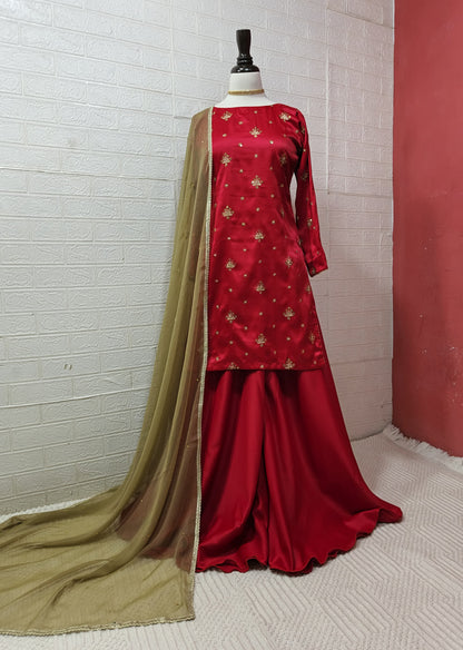 ✨❤️ Premium Red 3PC Dress ❤️✨