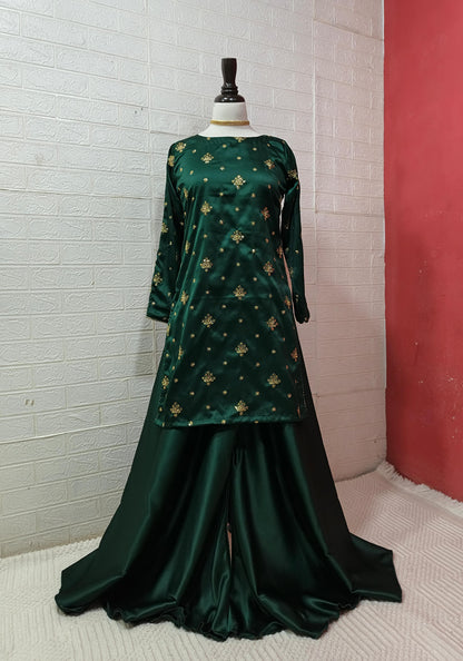 ✨💚 Premium Green 3PC Dress 💚✨