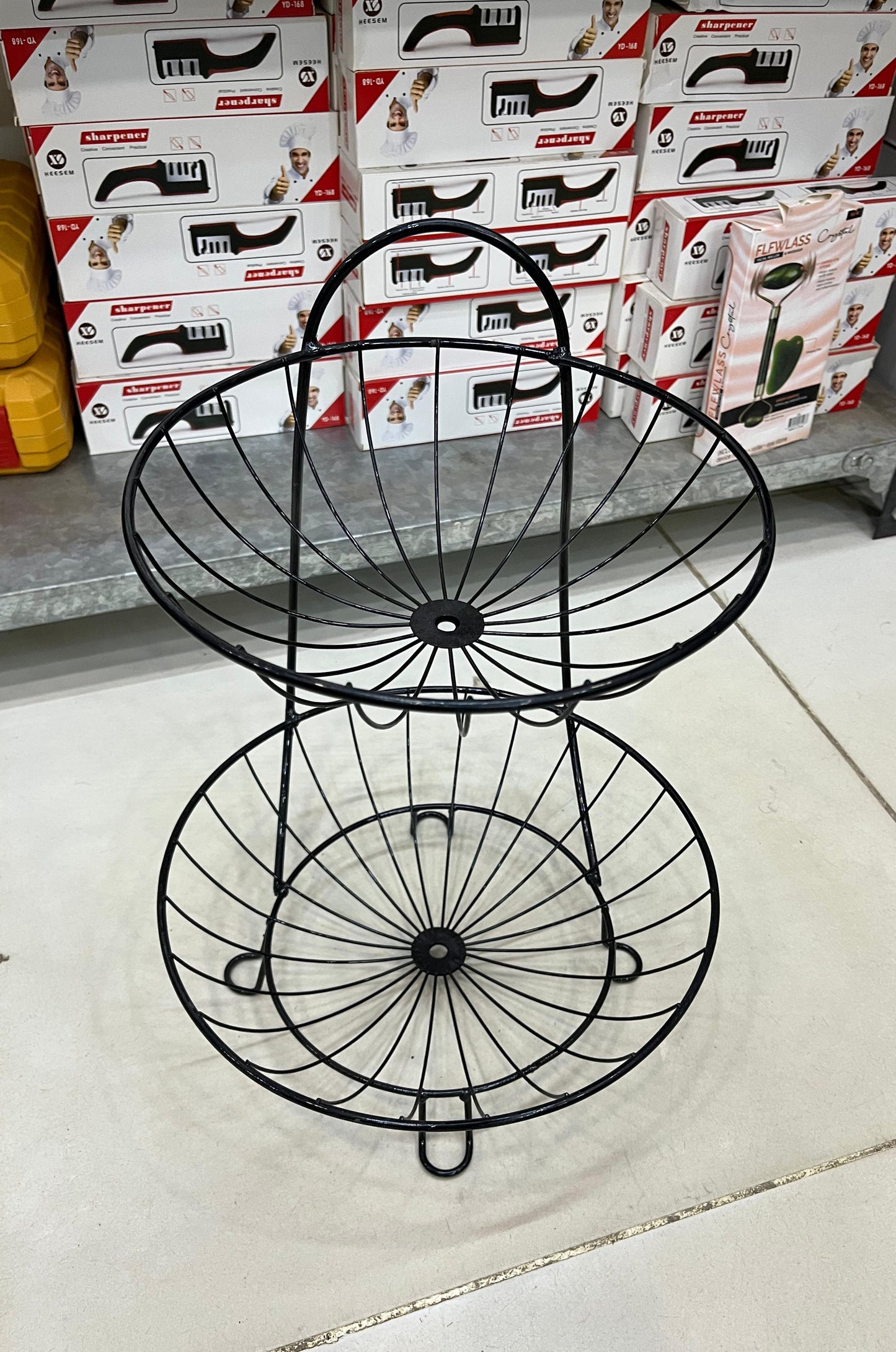 ✨🍎 2 Tier Fruit Iron Basket 🍎✨ 🇨🇳