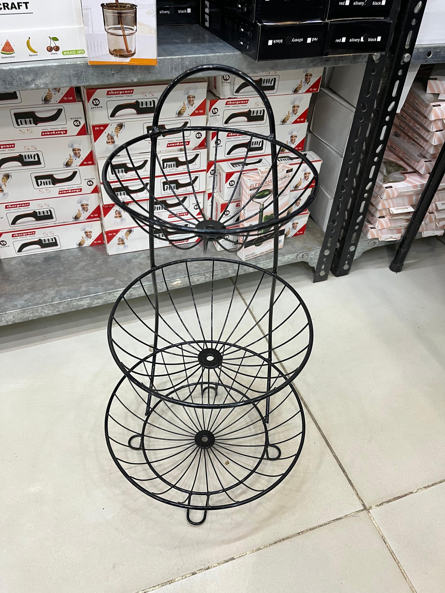 ✨🍎 3 Tier Fruit Iron Basket 🍎✨ 🇨🇳