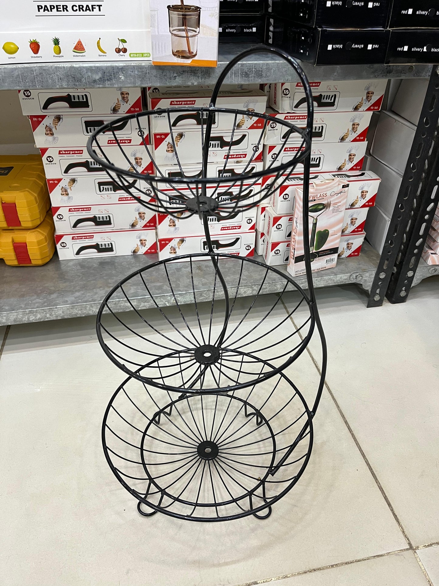 ✨🍎 3 Tier Fruit Iron Basket 🍎✨ 🇨🇳