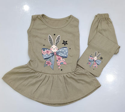 ✨🌸 Casual T-Shirt & Trouser Set for Girls 🌸✨