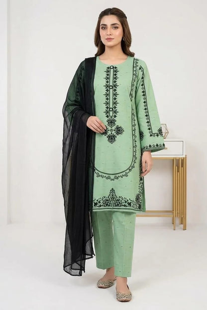 ✨ New Arrival – Cotton Lawn Embroidered 3 Pcs Multicolor Set ✨