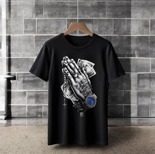 ✨🖤 Men Black Graphic Sublimation T-Shirt 🖤✨