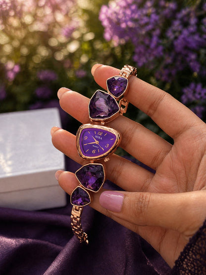 ✨ Fancy Big Stone Ladies Watch ✨