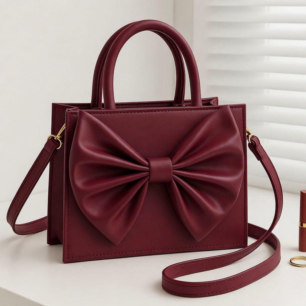 🎀 Stylish Bow Crossbody Bag for Girls 🎀
