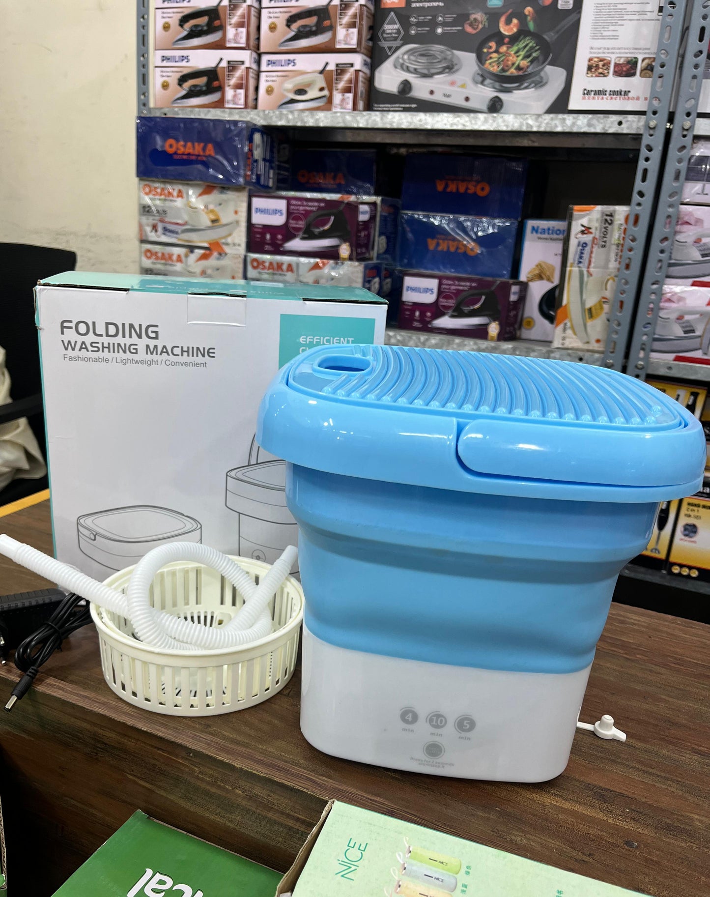 🔥 5 Litre Foldable Washing Machine 🔥