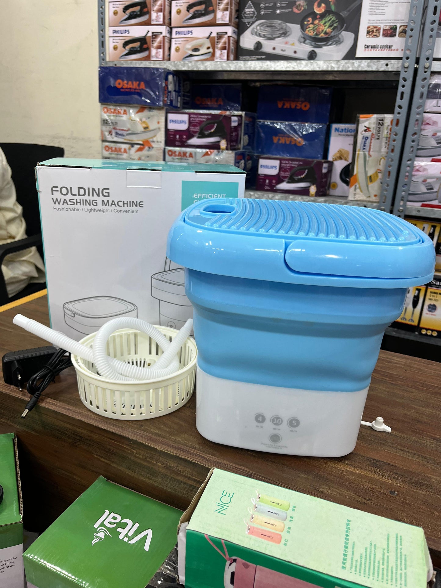 🔥 5 Litre Foldable Washing Machine 🔥
